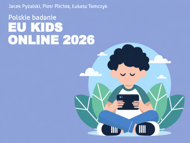 Śpiący nastolatek z telefonem wśród chmur